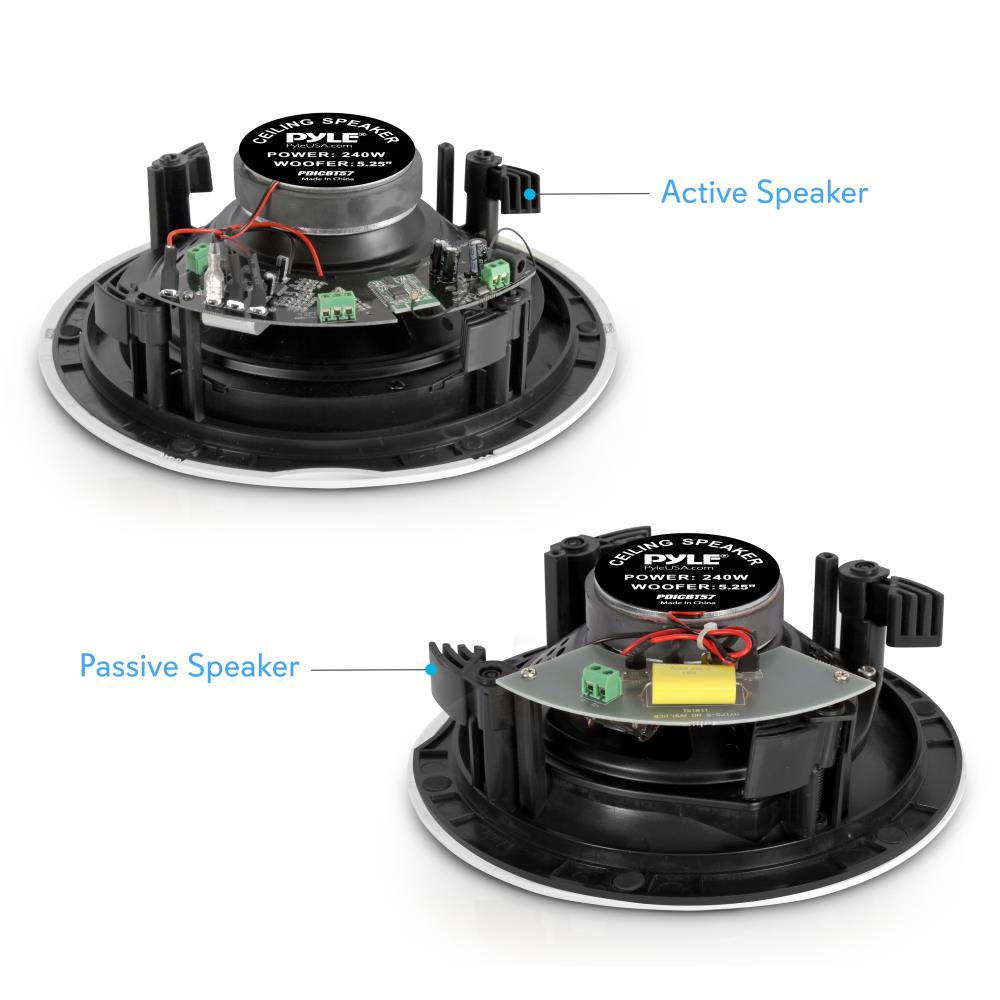 Parlantes o altavoces de pared y techo PYLE-HOME PDICBT57