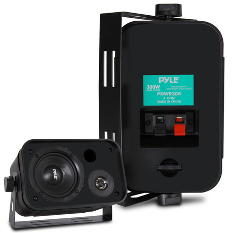 Sistema de parlantes doble impermeable PYLE-HOME PDWR30B