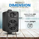 Sistema de altavoces de 2 vías para interior/exterior