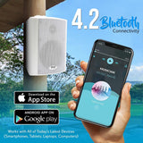 Parlantes o altavoces para el hogar PYLE-HOME PDWR53BTWT