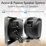 Parlantes o bocinas con Bluetooth PYLE-HOME PDWR64BTB