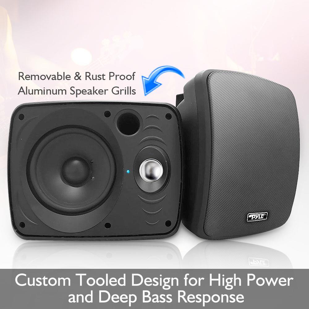 Parlantes o bocinas con Bluetooth PYLE-HOME PDWR64BTB