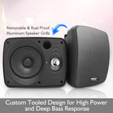 Parlantes o bocinas con Bluetooth PYLE-HOME PDWR64BTB