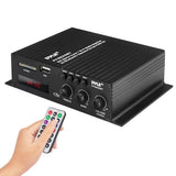 Amplificador de audio y Bluetooth negro PYLE PFA220BT