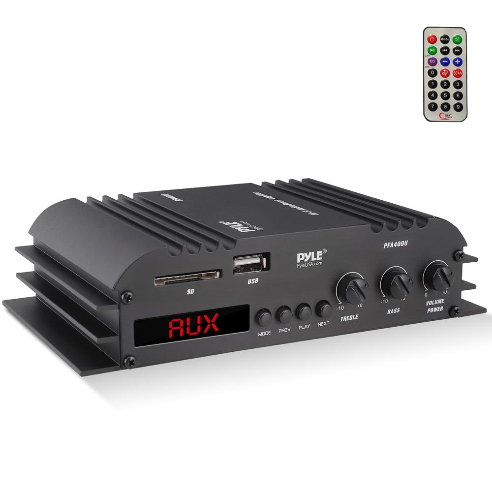 Amplificador de audio 100W PYLE PFA400U
