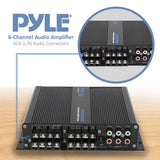 Amplificador de audio con Bluetooth Negro PYLE PFMRA640BB