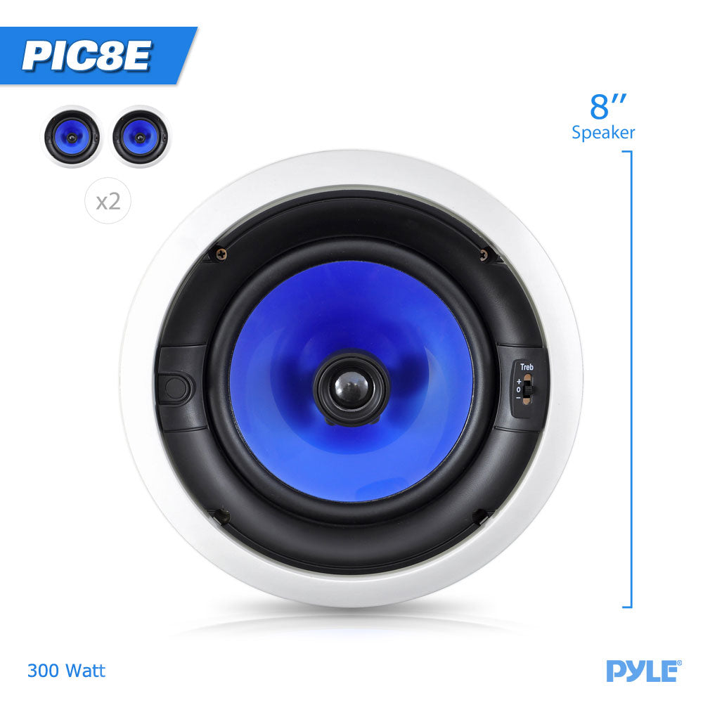 Parlantes de techo y pared para el hogar PYLE-HOME PIC8E