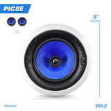 Parlantes de techo y pared para el hogar PYLE-HOME PIC8E