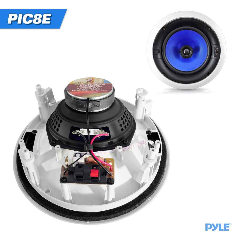 Parlantes de techo y pared para el hogar PYLE-HOME PIC8E