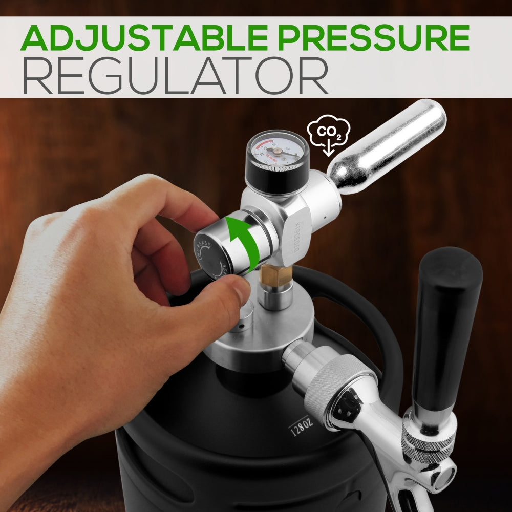 Dispensador de cerveza desmontable negro NUTRICHEF PKBRTP110