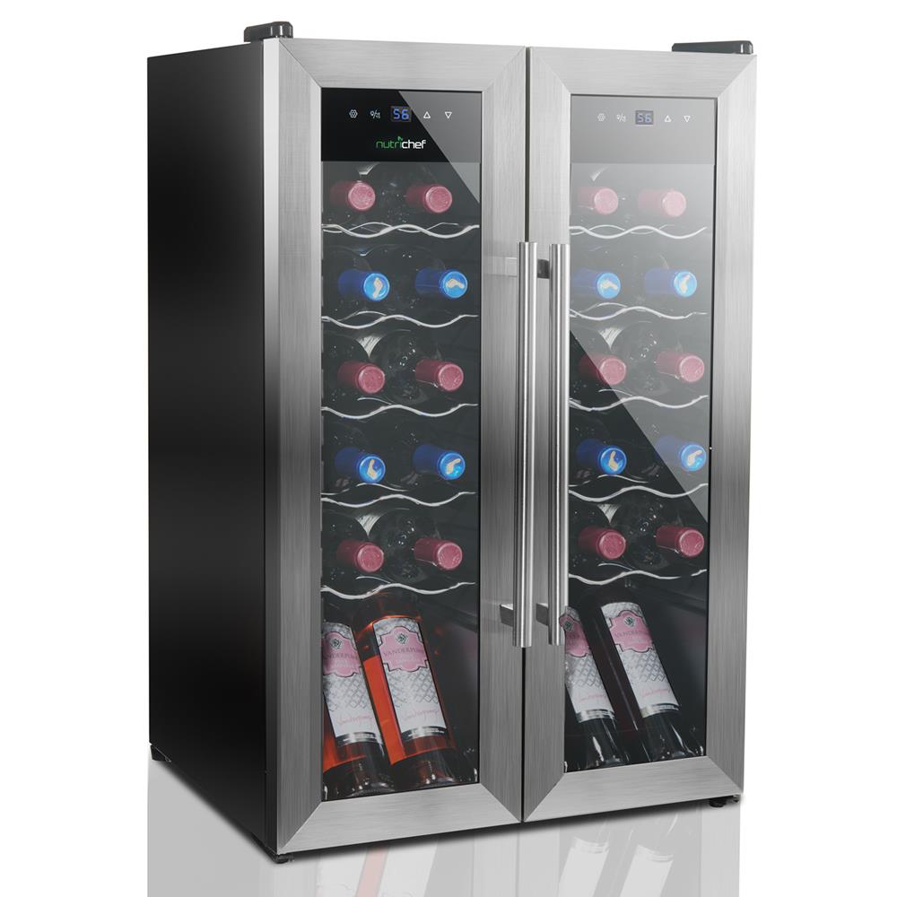 Refrigerador de vino color NUTRICHEF PKCWC24