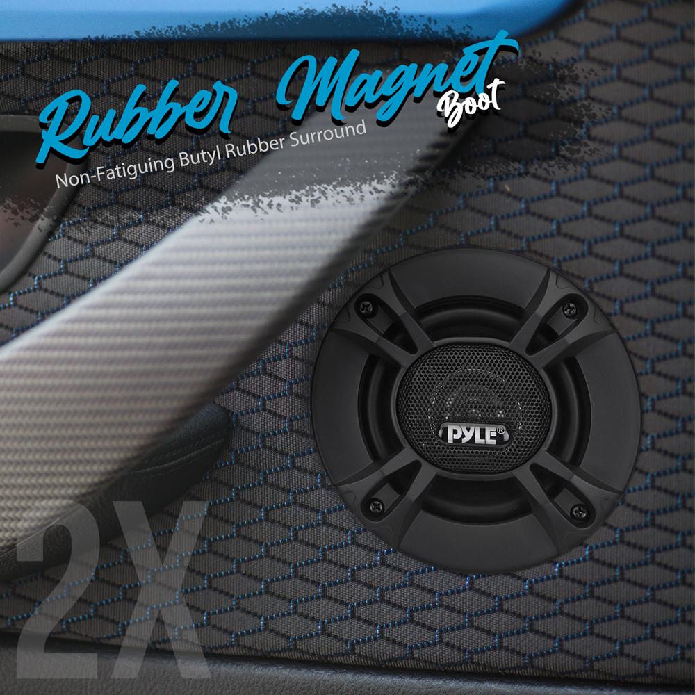 Parlantes o altavoz para coche de 3 vías PYLE PL513BK