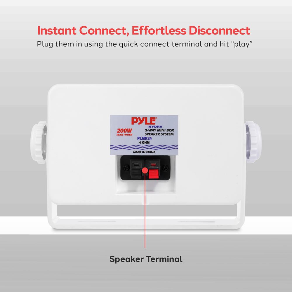Parlantes o Caja de altavoces de 3 vías PYLE ‎PLMR24