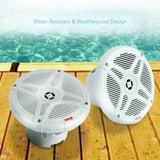 Parlantes o Altavoces marino impermeable PYLE PLMR652W