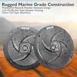 Parlantes o Altavoces marinos impermeable PYLE PLMRS43BL.5