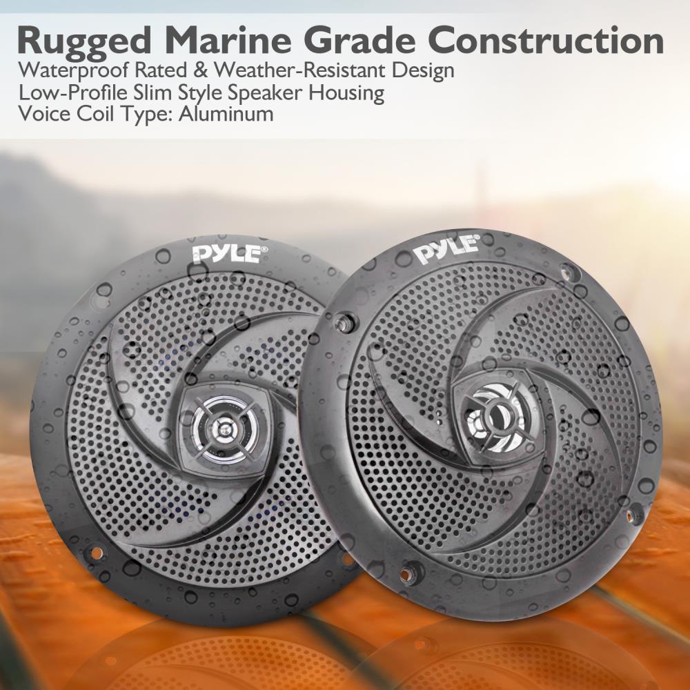 Parlantes o Altavoces de grado marino PYLE PLMRS5B