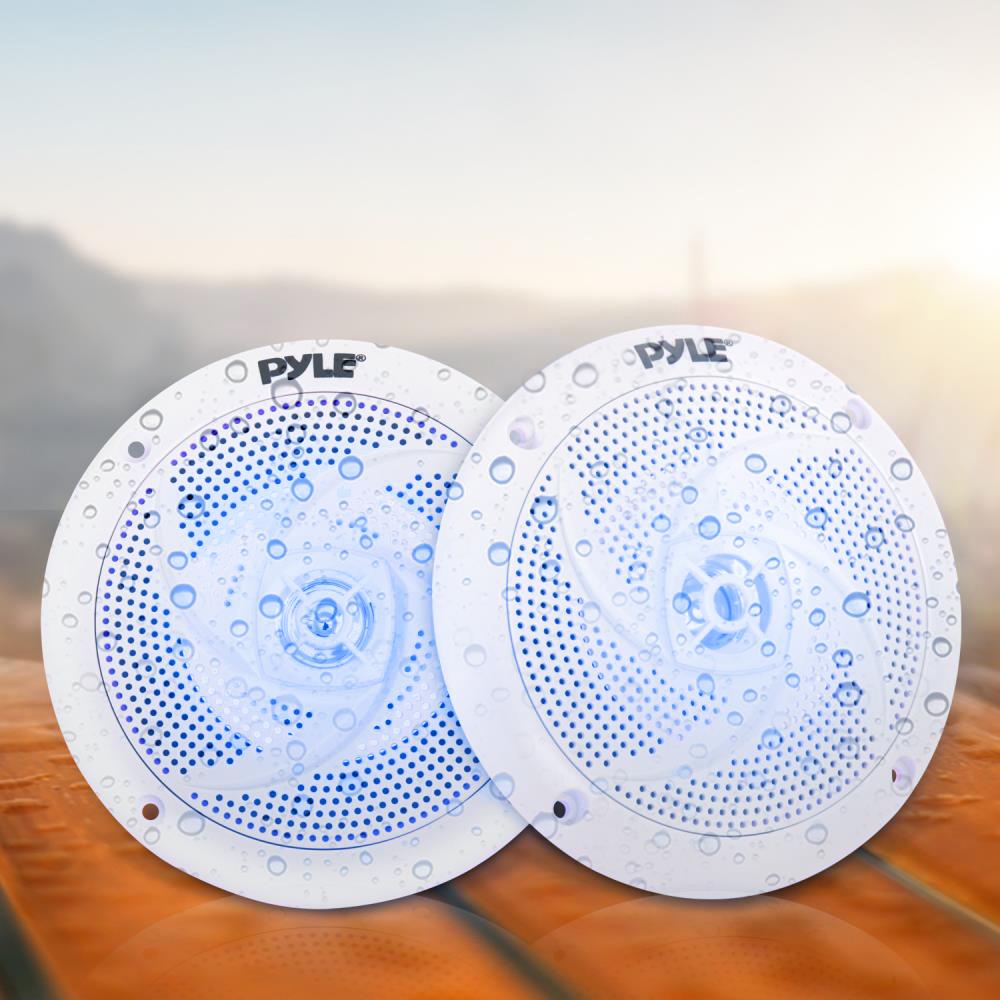 Parlantes o Altavoces marinos impermeable PYLE PLMRS63WL.5