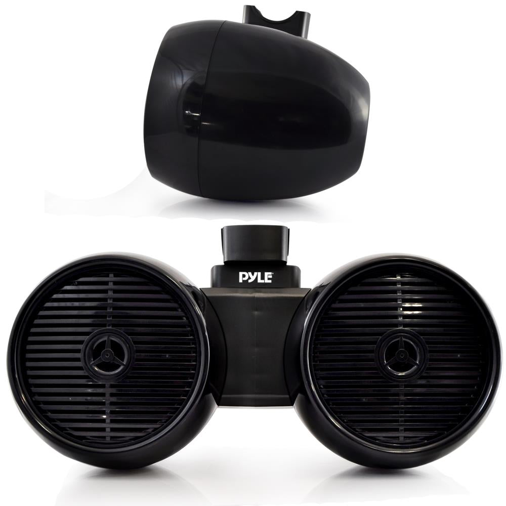 Altavoces de torre de wakeboard marinos PLMRWB852LEB (negro)