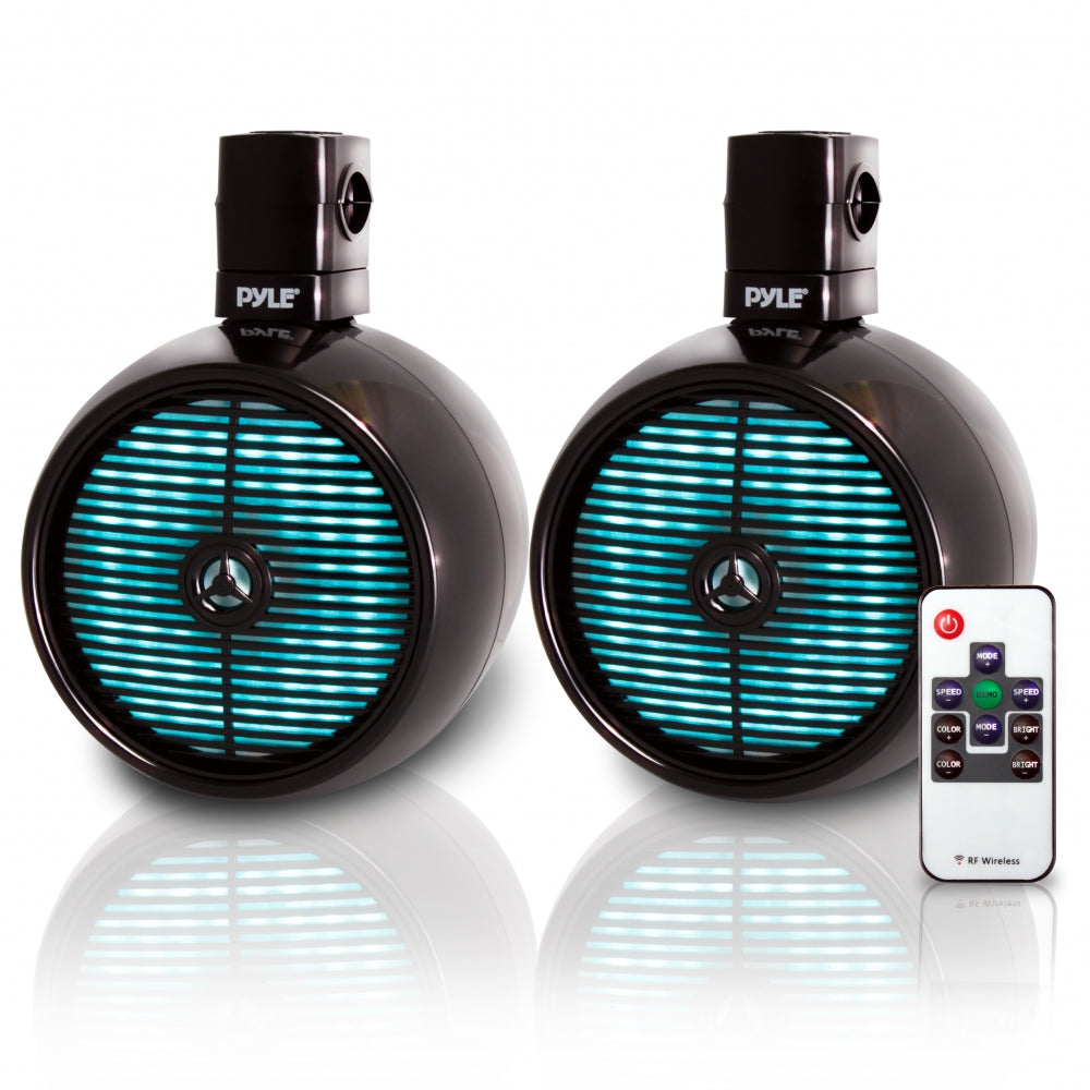 Parlantes o Altavoces de torre LED PYLE PLMRWB858LE