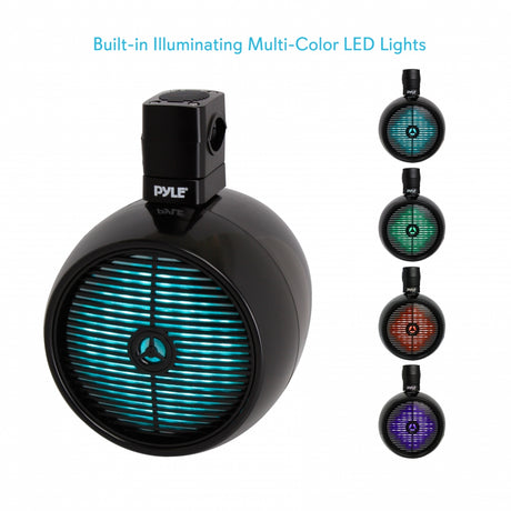 Parlantes o Altavoces de torre LED PYLE PLMRWB858LE