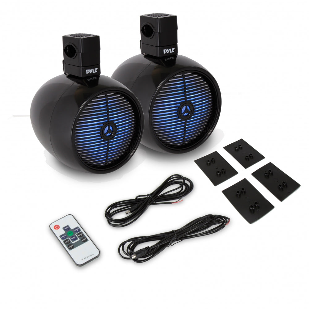 Parlantes o Altavoces de torre LED PYLE PLMRWB858LE