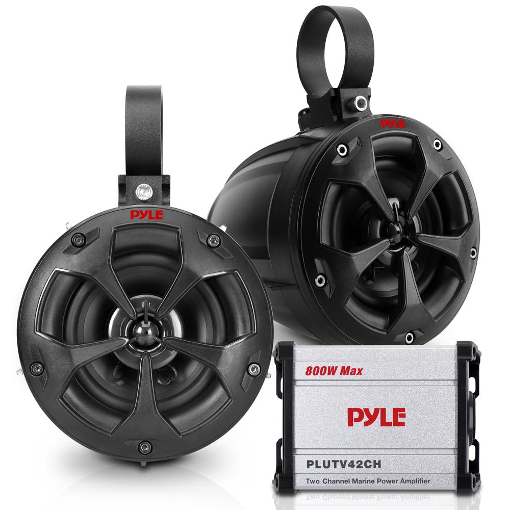 Parlantes o Altavoces marino impermeables PYLE PLUTV42CH