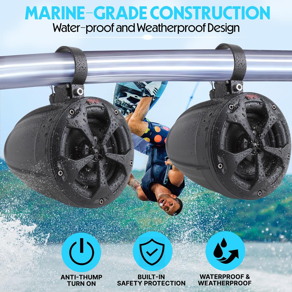 Parlantes o Altavoces todoterreno para barco PYLE PLUTV46BTA