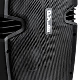 Parlante Portátil o altavoz negro PYLE-PRO PPHP1037UB