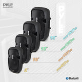 Parlante Portátil o altavoz negro PYLE-PRO PPHP1037UB