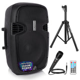 Parlante Portátil envolvente PA Negro PYLE-PRO PPHP155ST
