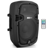 Parlantes Portátiles de altavoz negro PYLE-PRO PPHP837UB