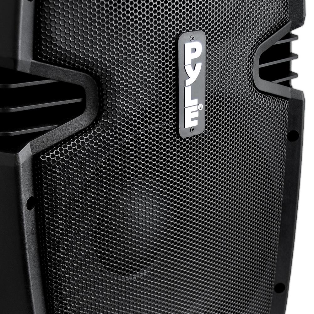 Parlantes Portátiles de altavoz negro PYLE-PRO PPHP837UB
