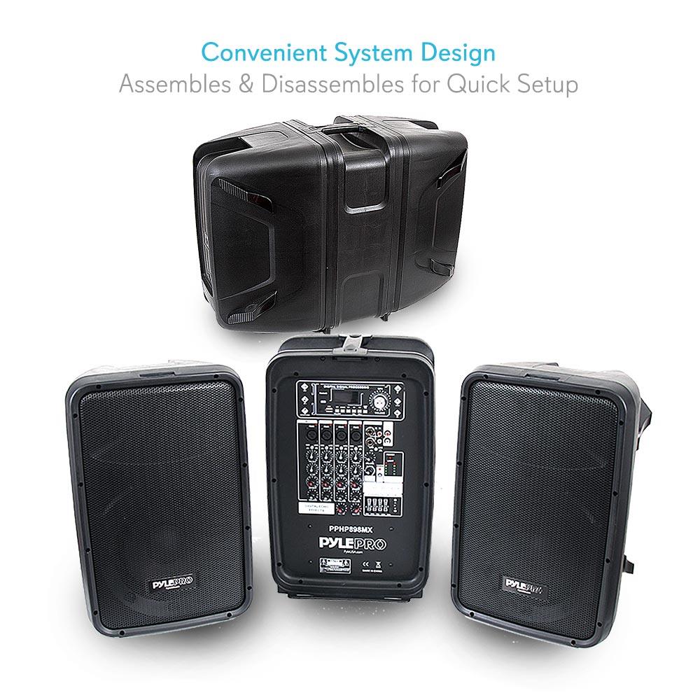 Amplificador de altavoz para DJ PYLE-PRO PPHP898MX