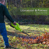 Soplador de hojas eléctrico SERENELIFE PSLHTM32.5