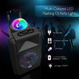 Parlante Portátil PA con luces LED PYLE-PRO PSUFM1280B