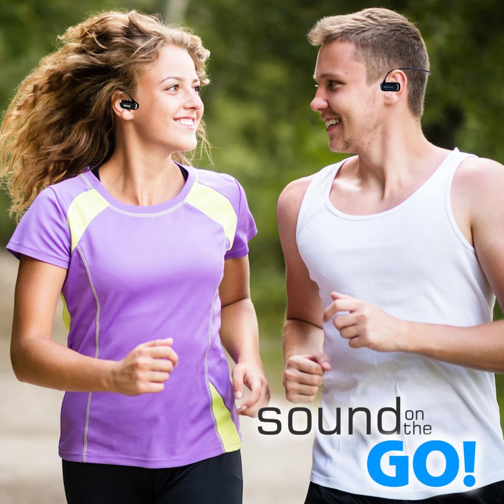 Reproductor de MP3 a prueba de agua PYLE-SPORT PSWP28BK