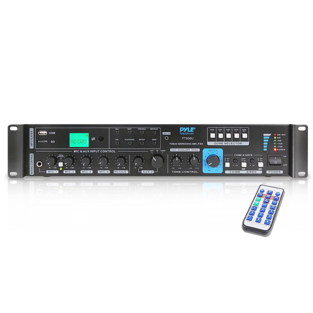 Amplificador de megafonía profesional PYLE-HOME PT930U