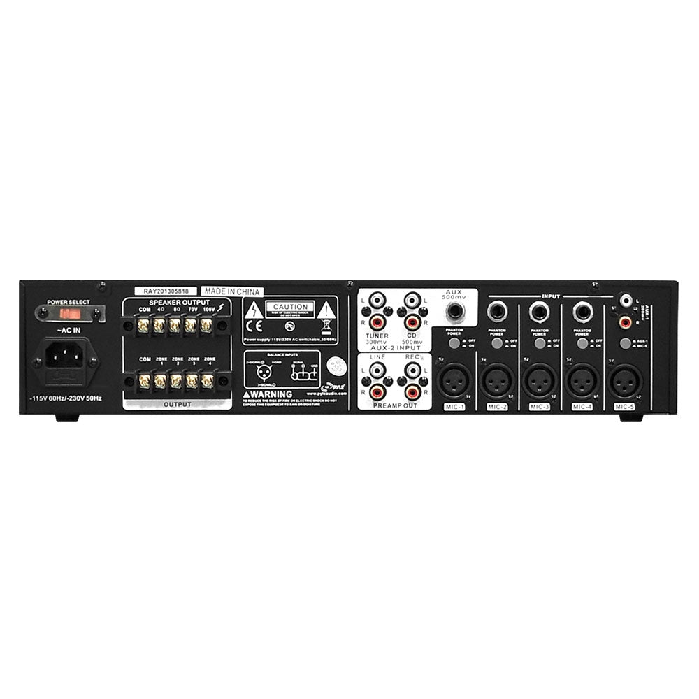 Amplificador de megafonía profesional PYLE-HOME PT930U