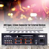 Amplificador de audio doméstico PYLE-HOME PTA42BT