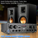 Amplificador de audio doméstico PYLE-HOME PTA42BT
