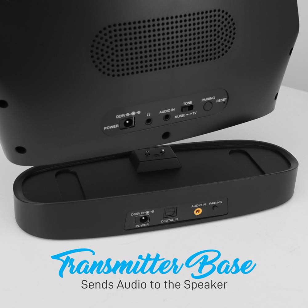 Parlante Portátil o Altavoz inalámbrico PYLE-HOME PTVSP50BK