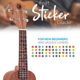 Ukelele soprano de madera maciza PYLE-PRO PUKT4580