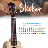 Ukelele soprano de madera maciza PYLE-PRO PUKT6580