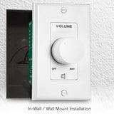 Parlante Soporte de pared Control de Volumen PYLE-HOME PVC1