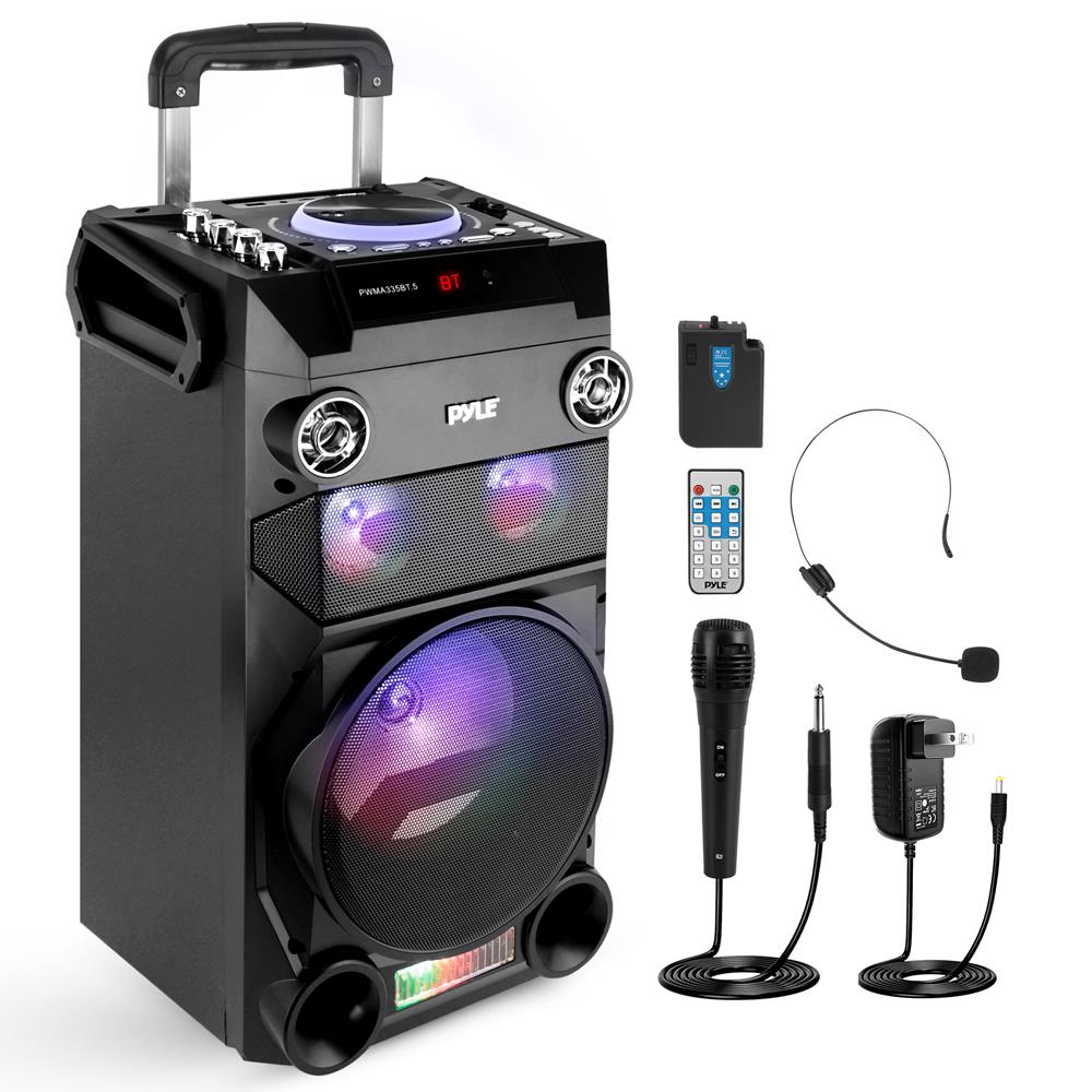 Parlante Portátil con Bluetooth PYLE-PRO PWMA335BT.5