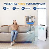 Aire acondicionado y calentador portátil SERENELIFE SLACHT128