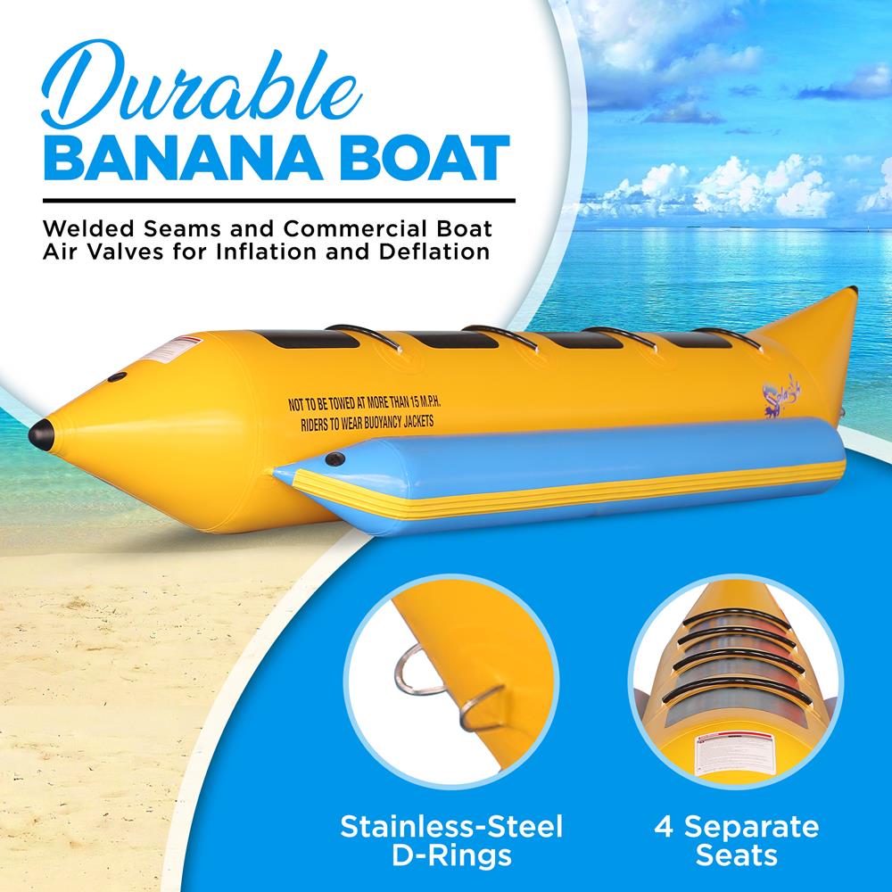 Banana Boat Inflable Recreativo