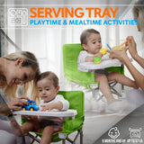 Asiento elevador para bebé-SLBS66G (verde)