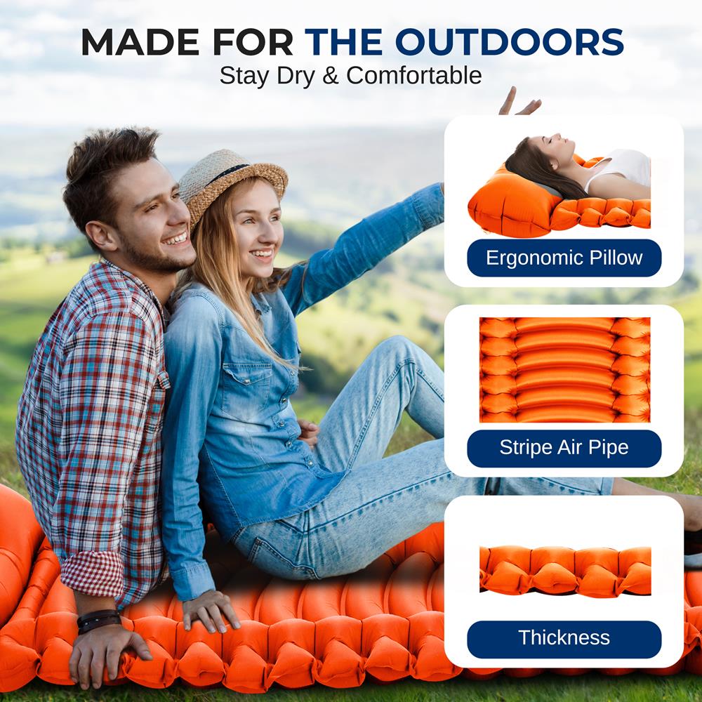 Colchone Inflable de dormir ultraligera SERENELIFE SLCPO