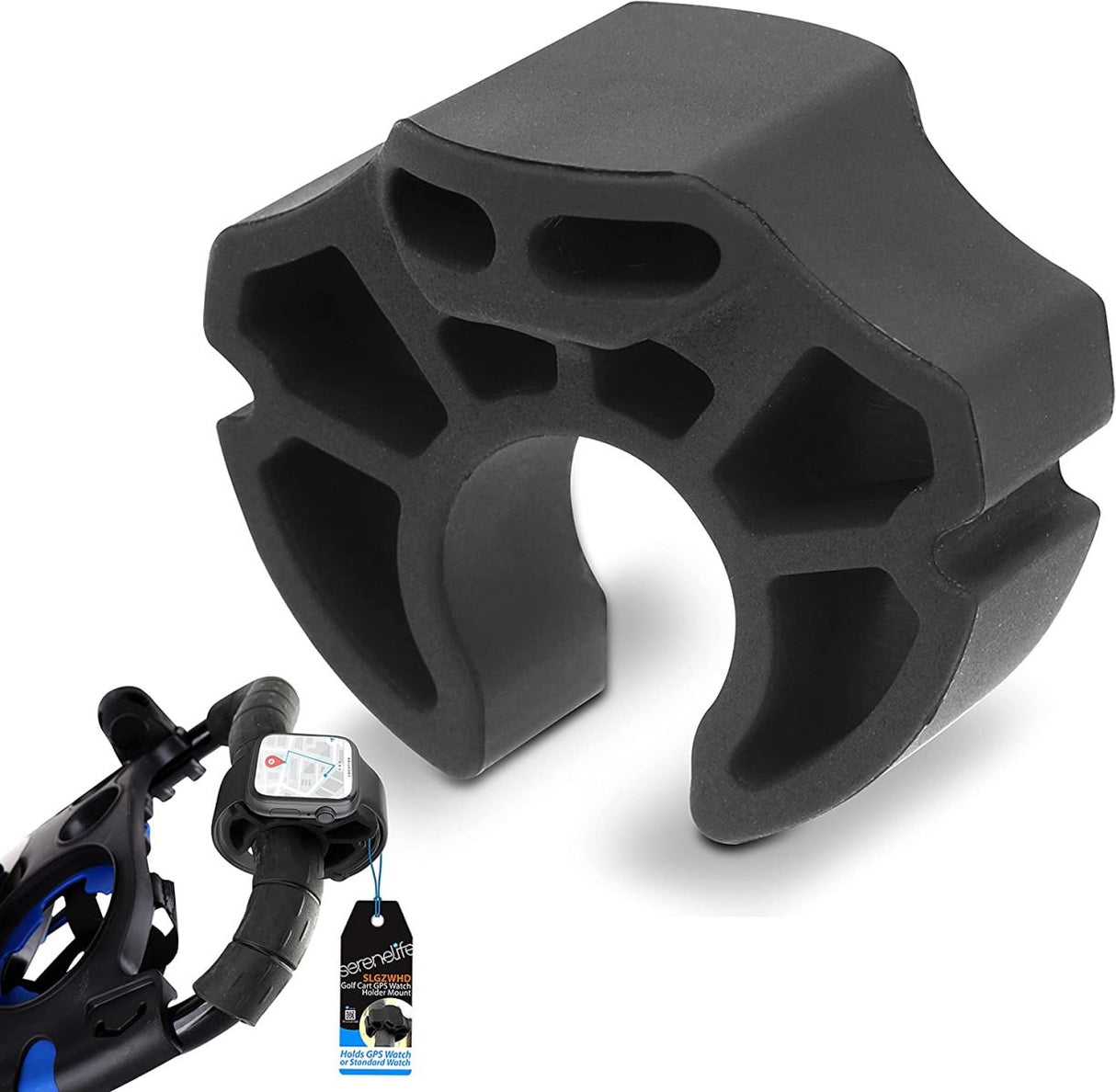 Soporte de reloj para carrito de golf